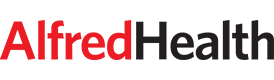 Alfred Health hospital logo